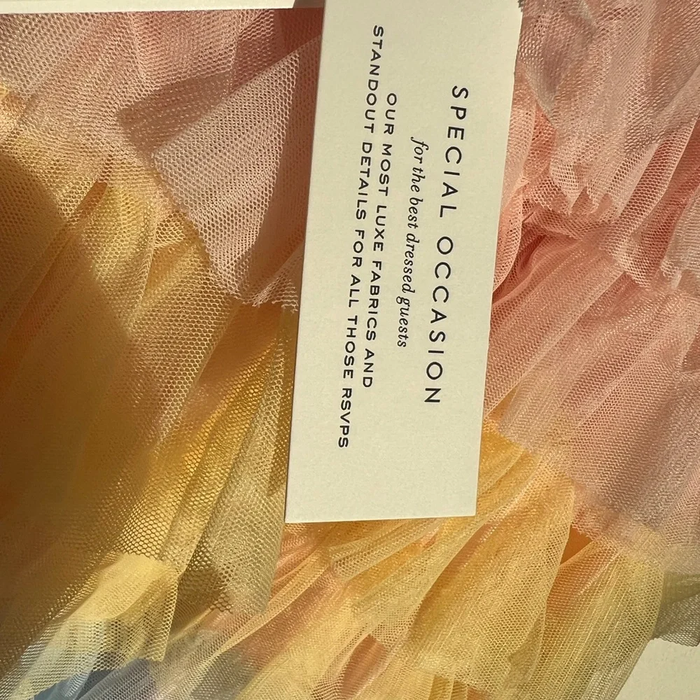 Janie and Jack Soft Pastel Tulle Dress - Picture 3 of 6
